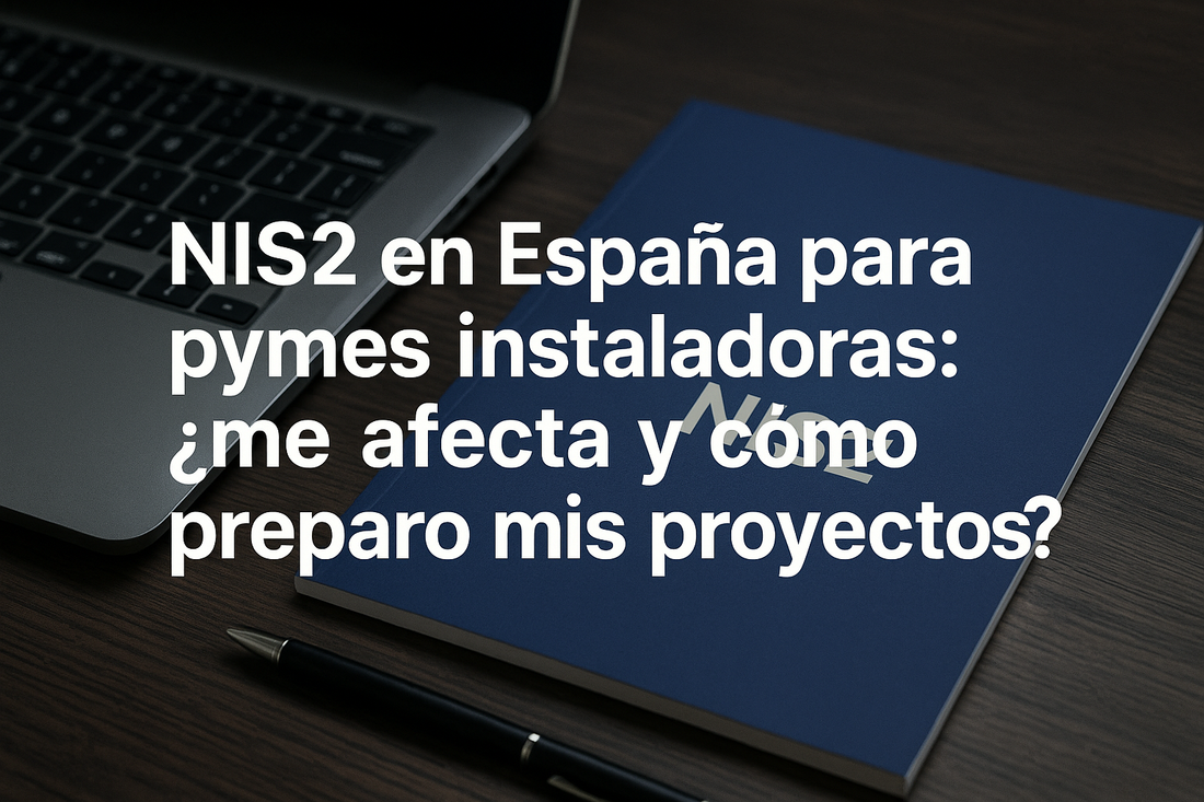 NIS2 en España para pymes instaladoras: ¿me afecta y cómo preparo mis proyectos?