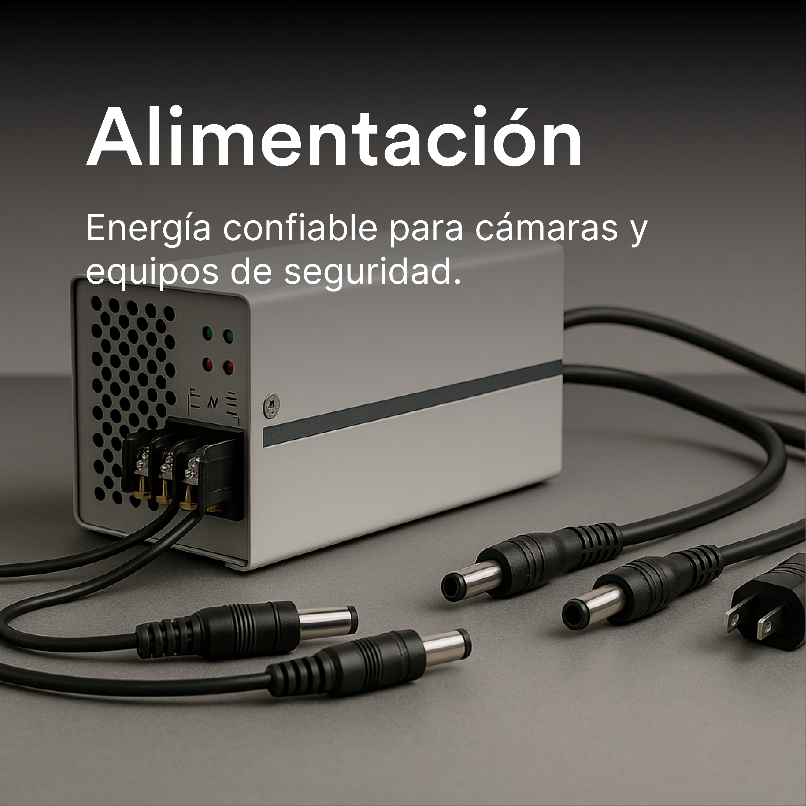 Fuentes de Alimentación CCTV