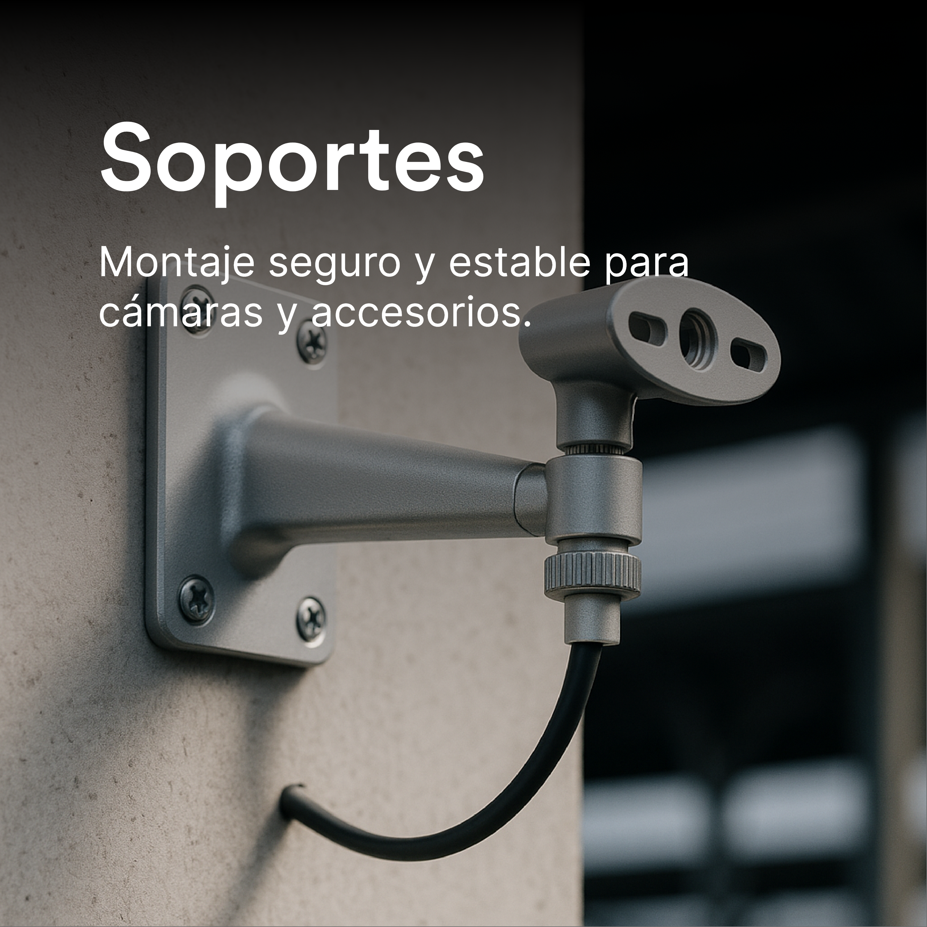 Soportes CCTV