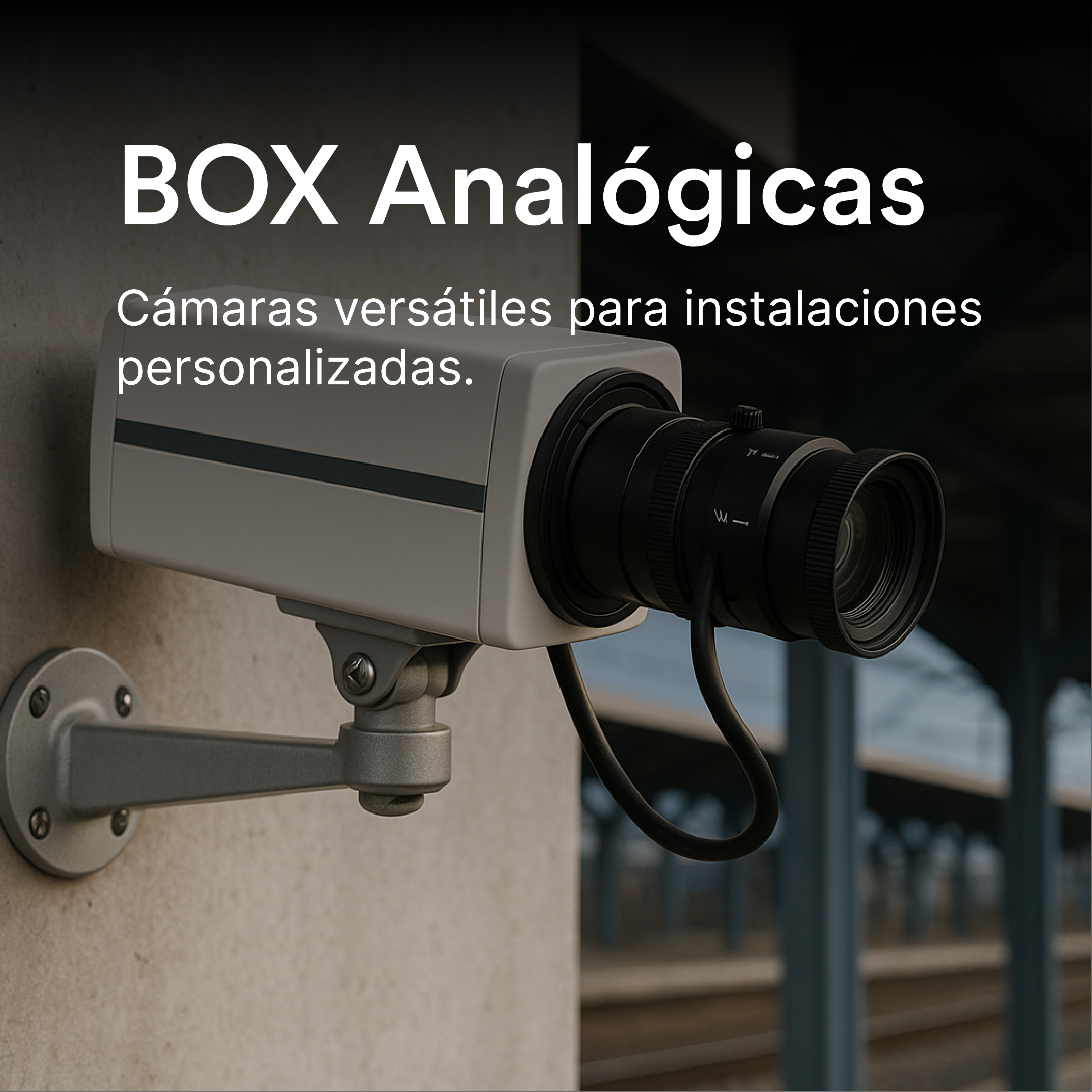 Cámaras BOX Analógicas