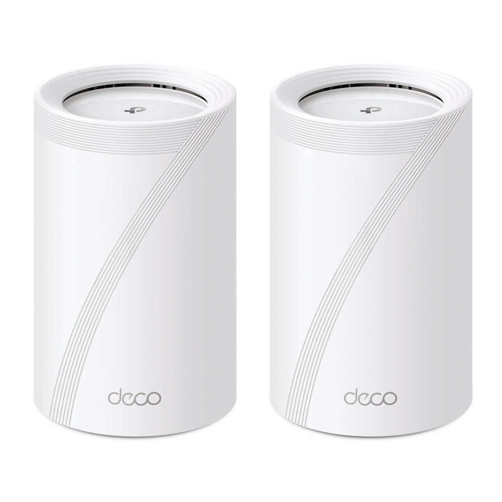 Imagen de TP-Link Sistema Wi-Fi 7 Mesh Deco BE65(2-PACK) Triple Banda 5765 Mbps Cobertura Amplia