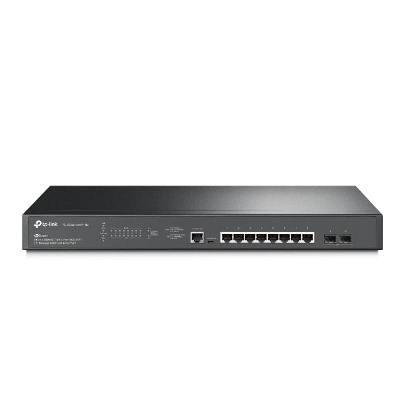 Imagen de TP-Link Switch PoE Gestionable SG3210XHP-M2 8 Puertos 2.5G PoE+ 240W SFP+ 10G
