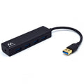 Ewent EW1136 hub de interfaz USB 3.2 Gen 1 (3.1 Gen 1) Type-A 480 Mbit/s Negro - imagen 1