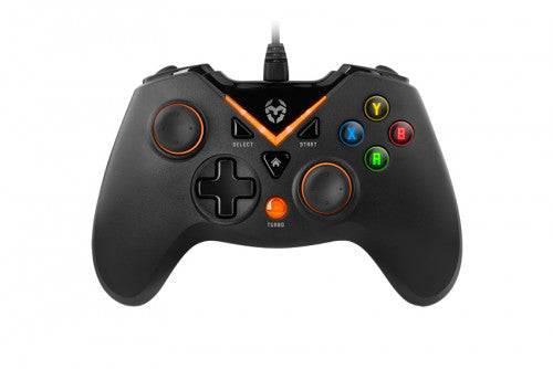 Krom NOX NXKROMKEY mando y volante Gamepad Android,PC,Playstation 3 Analógico USB Negro - imagen 2