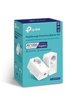 TP-Link Adaptador Powerline TL-PA7017P KIT 1000 Mbps Gigabit Enchufe Incorporado - imagen 2