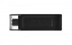 Kingston Technology DataTraveler 70 unidad flash USB 64 GB USB Tipo C 3.2 Gen 1 (3.1 Gen 1) Negro - imagen 1