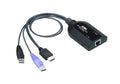 Imagen de Aten KA7188 cable para video, teclado y ratón (kvm) Negro