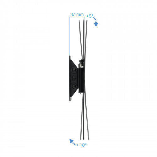 TooQ LP1342T-B soporte de pared para pantalla plana 106,7 cm (42") Negro - imagen 3