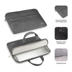 SUBBLIM Funda Ordenador Business Laptop Sleeve 13,3-14" Grey - imagen 2