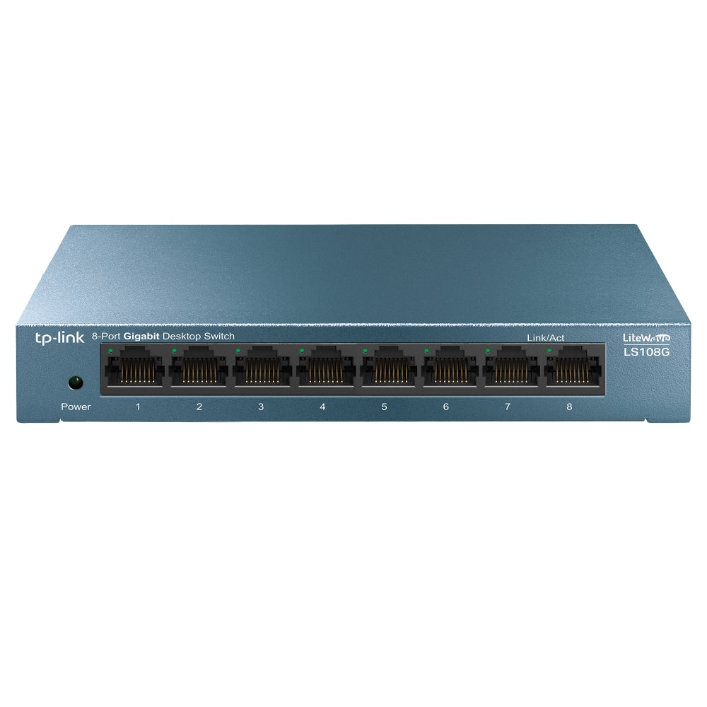 Imagen de TP-Link Switch de Sobremesa LS108G 8 Puertos Gigabit RJ45 Carcasa de Metal