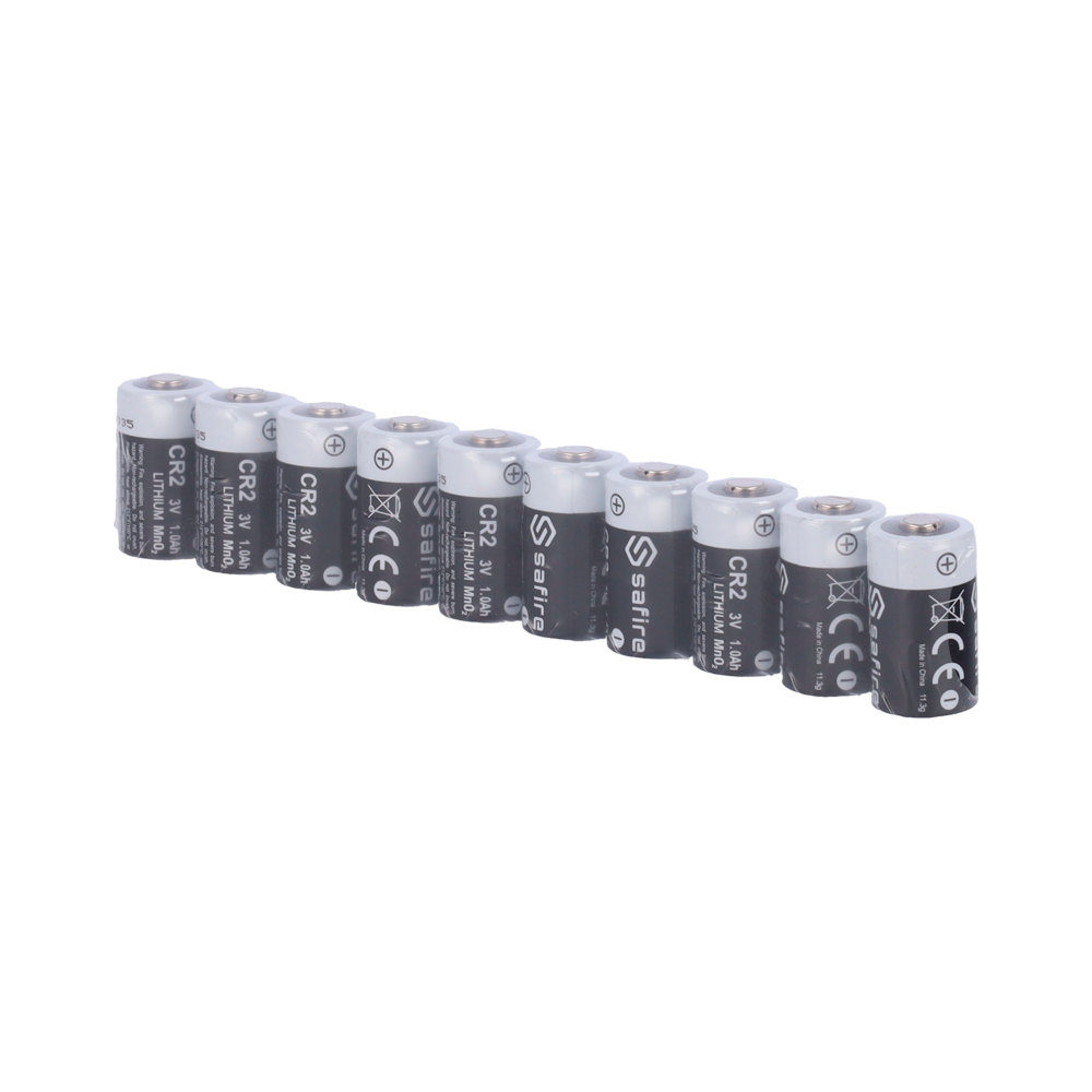 MARCA BLANCA 10XBATT-CR2 - Pack de 10x pilas CR2 / CR15270 / 5046LC - Safire - Litio Li-MnO2 no recargable - Tensión 3.0V - Capacidad nominal 850mAh - Precio por pack. Venta en packs de 10ud - imagen 1