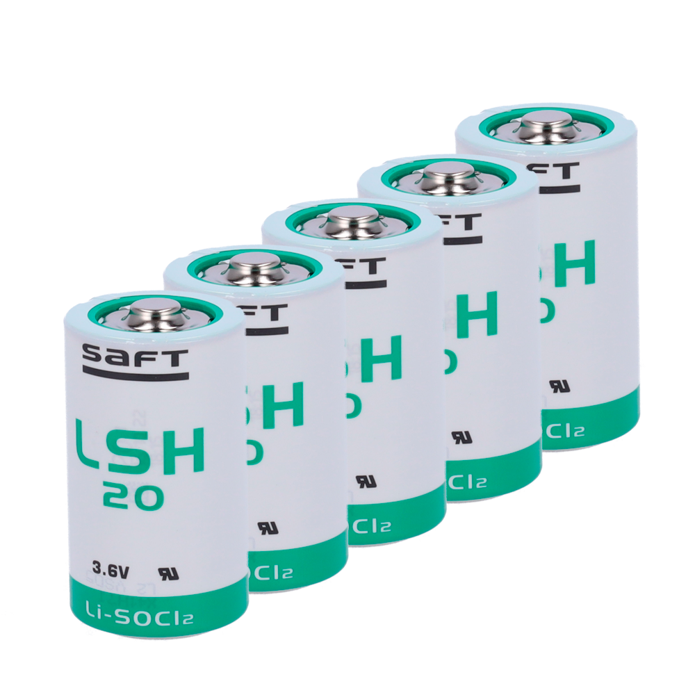 MARCA BLANCA 10XBATT-LSH20-S - Pack de 10x pilas LSH20 - Saft - Litio Li-SOCl2 no recargable - Tensión 3.6V - Capacidad nominal 13000 mAh - Compatibilidad: Resideo RSI Videofied - imagen 1