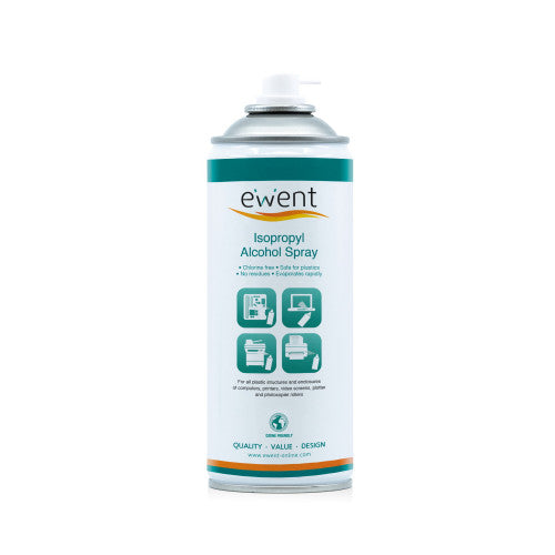 Ewent EW5611 kit de limpieza para computadora Espray para limpieza de equipos Universal 400 ml - imagen 1