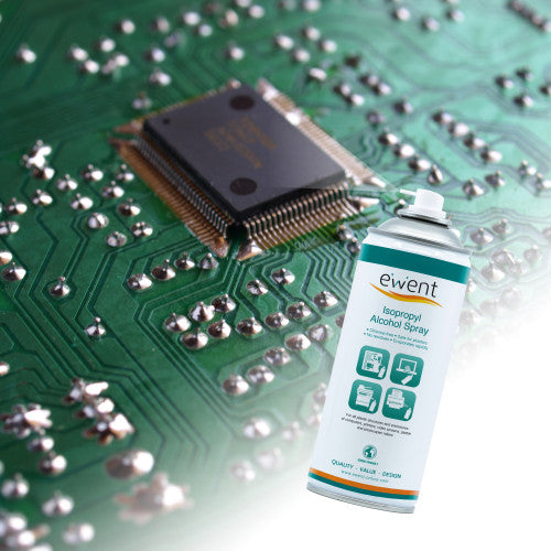 Ewent EW5611 kit de limpieza para computadora Espray para limpieza de equipos Universal 400 ml - imagen 3