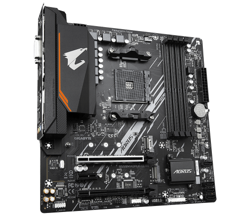 Gigabyte B550M AORUS ELITE Zócalo AM4 Micro ATX AMD B550 - imagen 3