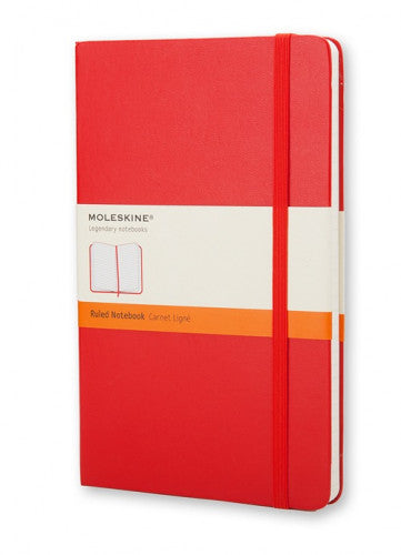 Moleskine LIBRETA CLASICA TAPA DURA ROJA P (9X14CM) RAYADA MOLESKINE MM710R - imagen 1