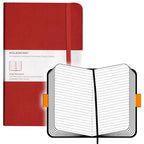 Moleskine LIBRETA CLASICA TAPA DURA ROJA L (13X21CM) RAYADA MOLESKINE QP060R - imagen 3