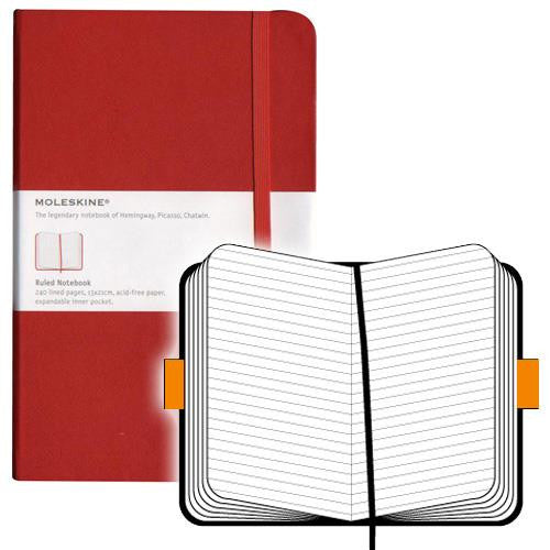 Moleskine LIBRETA CLASICA TAPA DURA ROJA L (13X21CM) RAYADA MOLESKINE QP060R - imagen 3