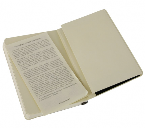 Moleskine LIBRETA CLASICA TAPA BLANDA NEGRA P (9X14CM) RAYADA MOLESKINE QP611 - imagen 3