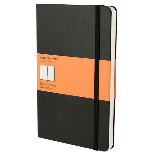 Moleskine LIBRETA CLASICA TAPA DURA NEGRA L (13X21CM) RAYAS MOLESKINE QP060 - imagen 1
