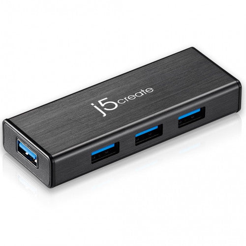 J5CREATE JUH340 MINI HUB USB 3.0 4 PUERTOS - imagen 2