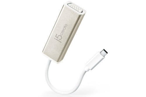 j5create JCA111 Adaptador gráfico USB 1920 x 1080 Pixeles Aluminio, Blanco - imagen 2