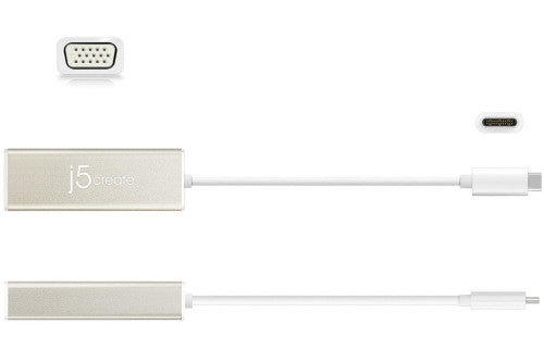 j5create JCA111 Adaptador gráfico USB 1920 x 1080 Pixeles Aluminio, Blanco - imagen 3