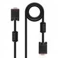 Nanocable CABLE SVGA CON FERRITA HDB15/M-HDB15/M 3.0 M - imagen 1