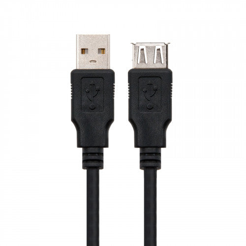 Nanocable CABLE USB 2.0, TIPO A/M-A/H, NEGRO, 3.0 M - imagen 2