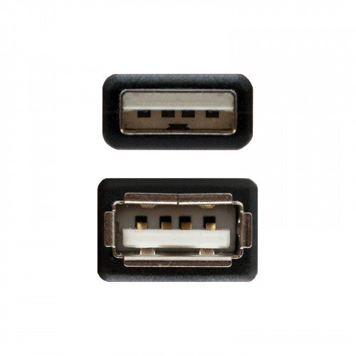 Nanocable CABLE USB 2.0, TIPO A/M-A/H, NEGRO, 3.0 M - imagen 3