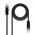 Nanocable CABLE RED LATIGUILLO RJ45 CAT.5E UTP AWG24, NEGRO, 3.0 M - imagen 1