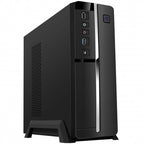 TooQ TQC-3005U3 carcasa de ordenador Escritorio Negro 500 W - imagen 1
