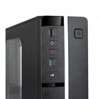 TooQ TQC-3005U3 carcasa de ordenador Escritorio Negro 500 W - imagen 3