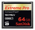 Sandisk 64GB Extreme Pro CF 160MB/s memoria flash CompactFlash