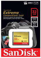 Sandisk 32GB Extreme memoria flash CompactFlash - imagen 2