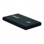 TooQ TQE-2524B caja para disco duro externo 2.5" Caja de disco duro (HDD) Negro - imagen 1