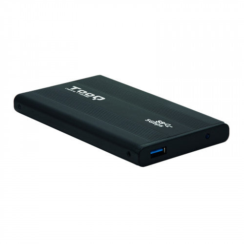 TooQ TQE-2524B caja para disco duro externo 2.5" Caja de disco duro (HDD) Negro - imagen 1