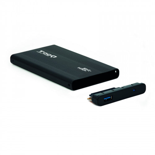 TooQ TQE-2524B caja para disco duro externo 2.5" Caja de disco duro (HDD) Negro - imagen 2