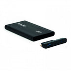 TooQ TQE-2524B caja para disco duro externo 2.5" Caja de disco duro (HDD) Negro - imagen 2