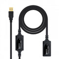 Nanocable 10.01.0213 cable USB 15 m 2.0 USB A Negro - imagen 1