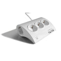 Ewent EW3935 base múltiple 1,5 m 5 salidas AC Interior Blanco - imagen 1
