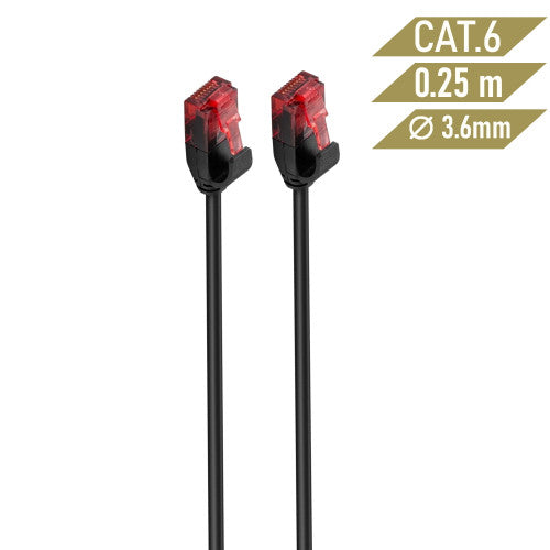 Ewent IM1046 cable de red 2 m Cat6 U/UTP (UTP) Negro - imagen 2
