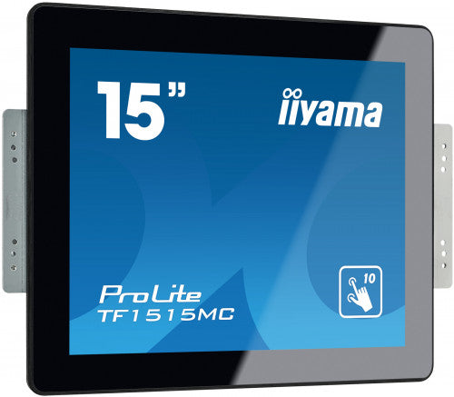 iiyama ProLite TF1515MC-B2 monitor pantalla táctil 38,1 cm (15") 1024 x 768 Pixeles Negro Multi-touch - imagen 3