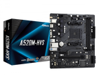 ASRock PLACA ASROCK A520M-HVS,AMD,AM4,A520,2DDR4,64,VGA+HDMI,4SATA3,1M.2,4USB2.0,2USB3.2,USB-C,1GB,MATX - imagen 1