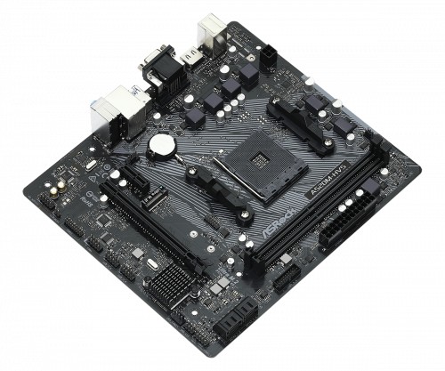 ASRock PLACA ASROCK A520M-HVS,AMD,AM4,A520,2DDR4,64,VGA+HDMI,4SATA3,1M.2,4USB2.0,2USB3.2,USB-C,1GB,MATX - imagen 3