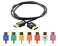 KRAMER CABLE HDMI FLEXIBLE ALTA VELOCIDAD CON ETHERNET ULTRA PLANO COLOR NEGRO (C-HM/HM/PICO/BK-6)