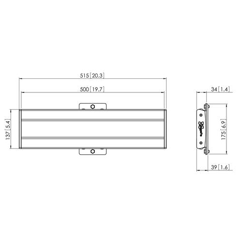 VOGELS PFB 3405 INTERFACE BAR 515MM SILVER - imagen 2
