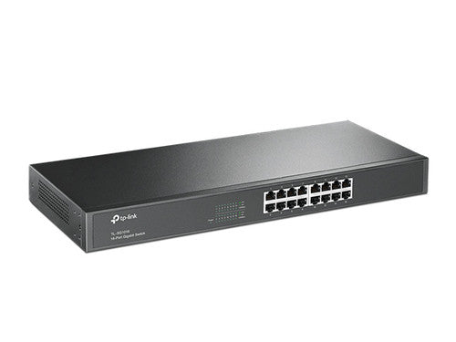 TP-Link Switch Gigabit TL-SG1016 16 Puertos RJ45 10/100/1000 Mbps Montaje en Rack - imagen 2
