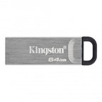 Kingston Technology DataTraveler Kyson unidad flash USB 64 GB USB tipo A 3.2 Gen 1 (3.1 Gen 1) Plata - imagen 1