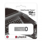 Kingston Technology DataTraveler Kyson unidad flash USB 256 GB USB tipo A 3.2 Gen 1 (3.1 Gen 1) Plata - imagen 3